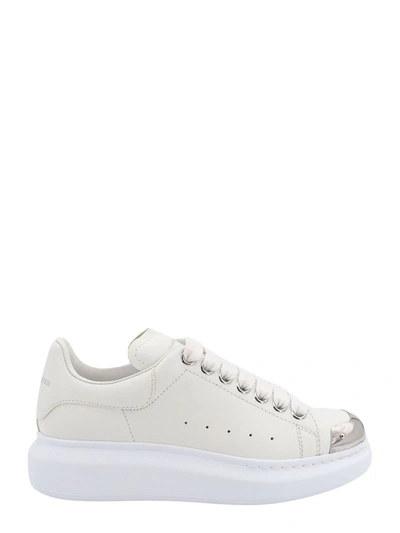 Shop Alexander Mcqueen Sneaker Oversize In White