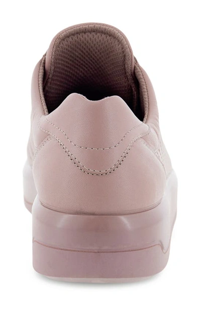 Shop Ecco Soft 9 Quilted Leather Sneaker In Woodrose
