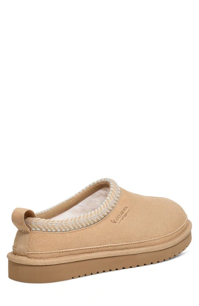 Koolaburra By Ugg Buree Faux Shearling Lined Slipper In Sand