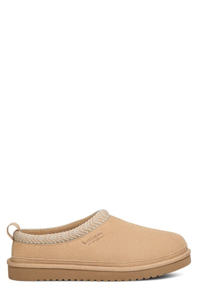 Koolaburra By Ugg Buree Faux Shearling Lined Slipper In Sand