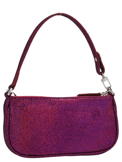 Shop By Far 'mini Rachel' Handbag In Purple