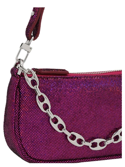 Shop By Far 'mini Rachel' Handbag In Purple