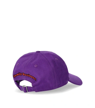 Shop Dsquared2 Basket Purple Baseball Cap In Violet