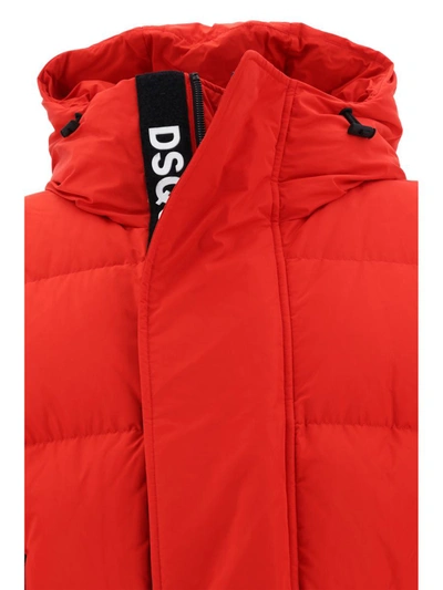 Dsquared2 Hooded Down Jacket In 307