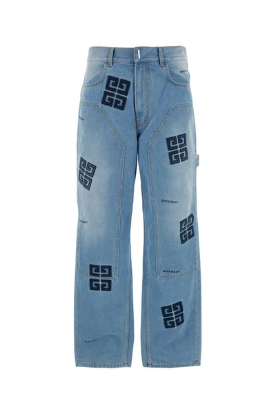 Shop Givenchy Jeans In Light Blue