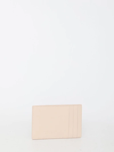 Shop Bottega Veneta Leather Cardcase In Pink
