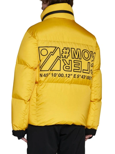 Shop Moncler Grenoble Coats In Yellow