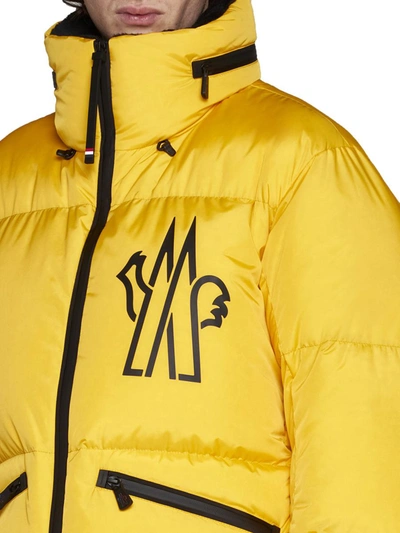 Shop Moncler Grenoble Coats In Yellow