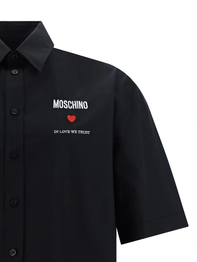 Shop Moschino Shirts In A1555