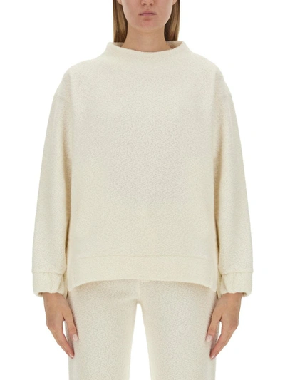 Shop Parajumpers "kira" Sweatshirt In White