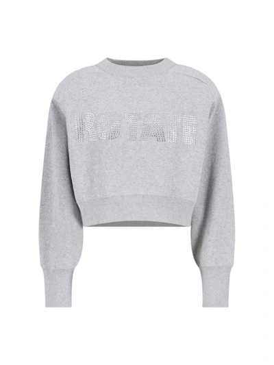 Shop Rotate Birger Christensen Sweaters In Grey