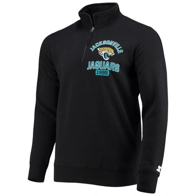 Shop Starter Black Jacksonville Jaguars Heisman Quarter-zip Jacket