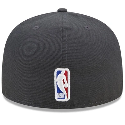Shop New Era Gray Oklahoma City Thunder 2022/23 City Edition Official 59fifty Fitted Hat