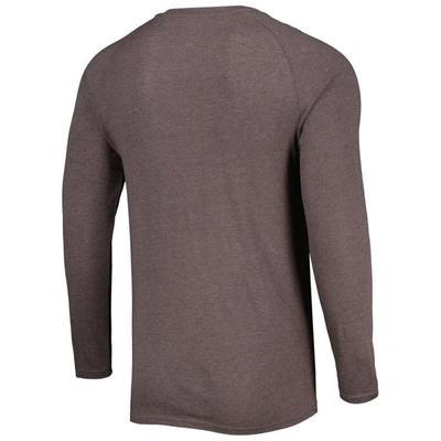Shop Concepts Sport Brown San Diego Padres Inertia Raglan Long Sleeve Henley T-shirt