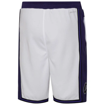Shop Jordan Brand Youth  White Los Angeles Lakers 2022/23 City Edition Swingman Shorts