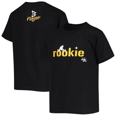 Shop Beast Mode Youth  Najee Harris Black Rookie T-shirt