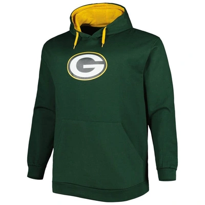 Shop Profile Green Green Bay Packers Big & Tall Logo Pullover Hoodie