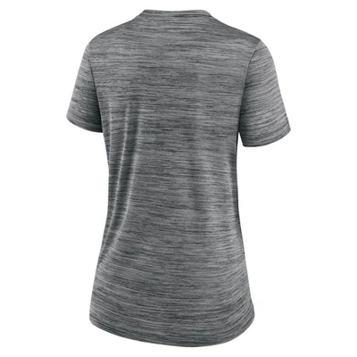 Shop Nike Gray Arizona Diamondbacks City Connect Velocity Practice Performance V-neck T-shirt