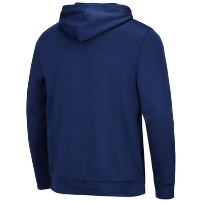 Shop Colosseum Navy Yale Bulldogs Lantern Pullover Hoodie