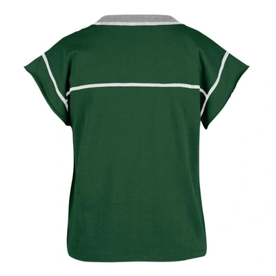 Shop 47 ' Green Michigan State Spartans Sound Up Maya Cutoff T-shirt