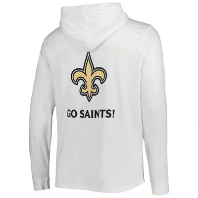 Shop Vineyard Vines White New Orleans Saints Local Long Sleeve Hoodie T-shirt