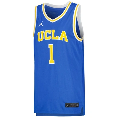 Shop Jordan Brand Basketball Replica Jersey In Blue