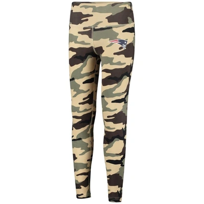 Shop Outerstuff Girls Youth Camo New England Patriots Left Right Left Leggings