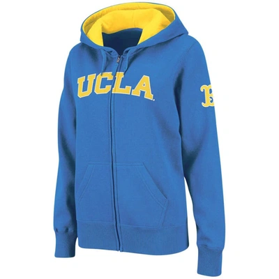 Shop Colosseum Blue Ucla Bruins Arched Name Full-zip Hoodie