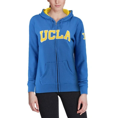 Shop Colosseum Blue Ucla Bruins Arched Name Full-zip Hoodie