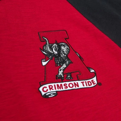 Shop Mitchell & Ness Crimson Alabama Crimson Tide Legendary Slub Raglan Long Sleeve T-shirt
