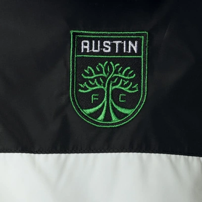 The Wild Collective Black Austin Fc Anthem Full-zip Jacket In Black