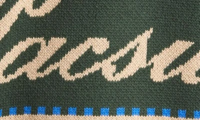 Shop Pacsun Fair Isle Crewneck Sweater In Green