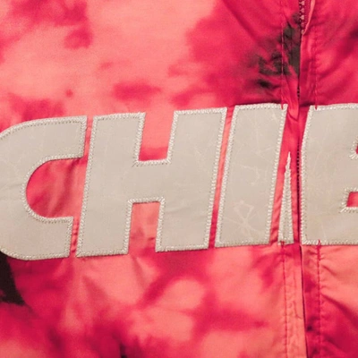 Shop Mitchell & Ness Red Kansas City Chiefs Galaxy Full-zip Windbreaker Hoodie Jacket
