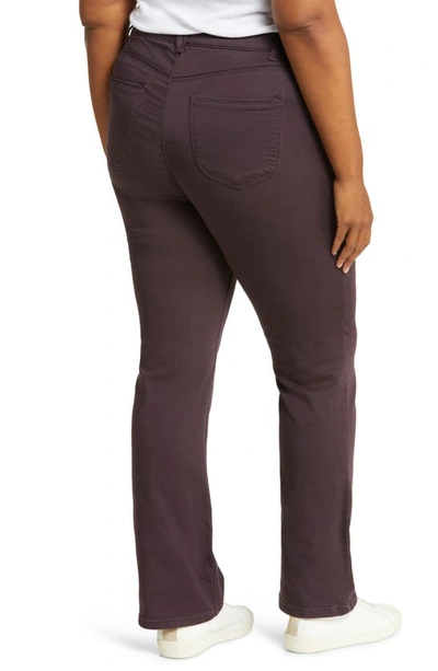 Shop Wit & Wisdom 'ab'solution High Waist Itty Bitty Bootcut Jeans In Malbec