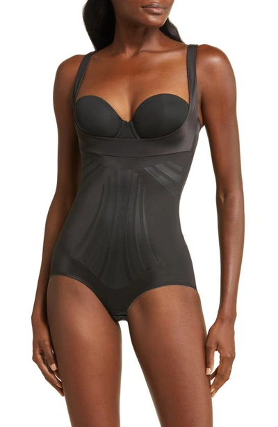 Shop Miraclesuit ® Modern Miracle™ Open Bust Shaping Bodysuit In Black