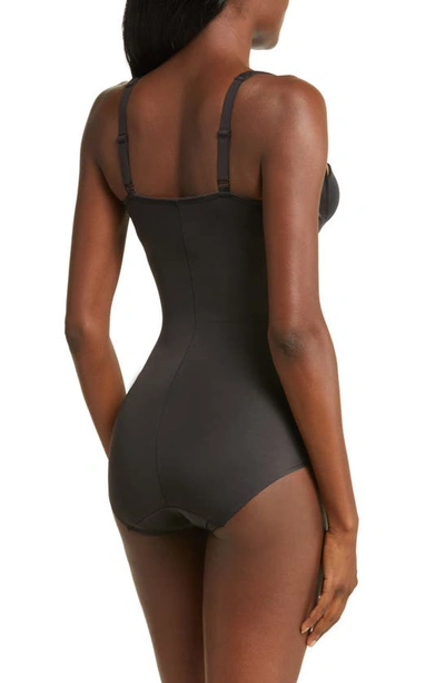 Miraclesuit ® Modern Miracle™ Open Bust Shaping Bodysuit In Black