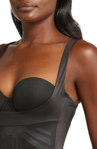 Miraclesuit ® Modern Miracle™ Open Bust Shaping Bodysuit In Black