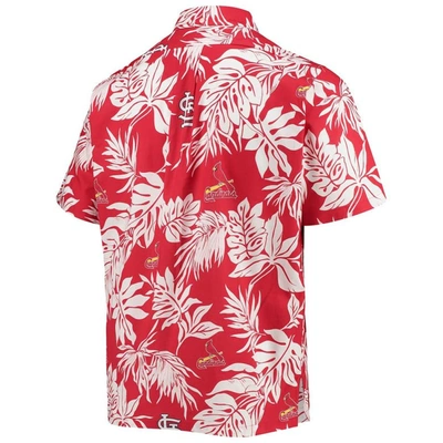 Shop Reyn Spooner Red St. Louis Cardinals Aloha Button-up Shirt