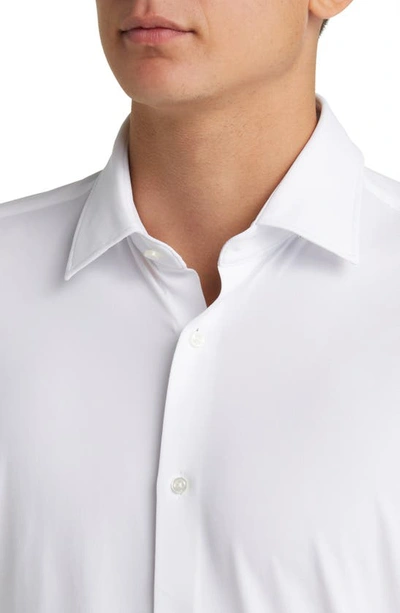Shop Hugo Boss Hank Kent Dress Shirt In White
