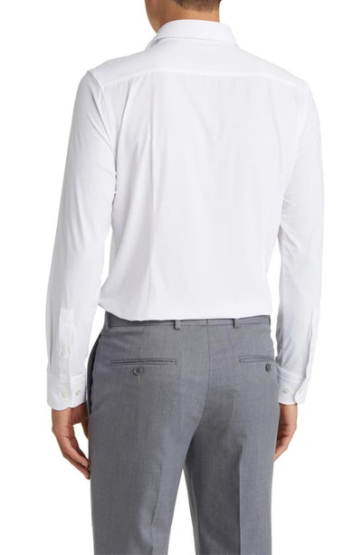 Shop Hugo Boss Hank Kent Dress Shirt In White