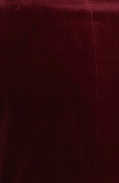 Hugo Boss Hutson Ombre Velvet Slim Fit Tuxedo Jacket In Dark Red