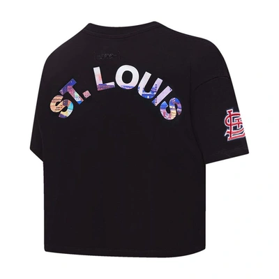 Shop Pro Standard Black St. Louis Cardinals Cityscape Boxy T-shirt