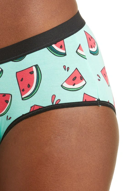Shop Meundies Print Hipster Briefs In Seed You Later