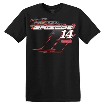Shop Stewart-haas Racing Team Collection Black Chase Briscoe 2023 #14 Mahindra T-shirt