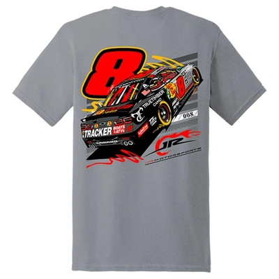 Shop Jr Motorsports Official Team Apparel Gray Josh Berry 2023 #8 Bass Pro Shops T-shirt