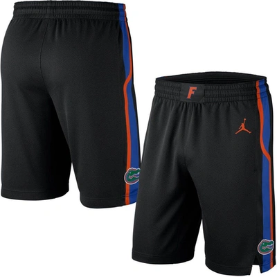 Shop Jordan Brand Black Florida Gators Replica Team Basketball Performance Shorts