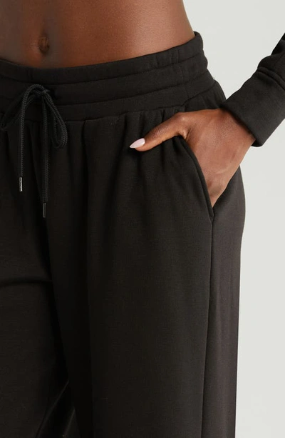 Shop Zella Amazing Lite Cali Wide Leg Pants In Black