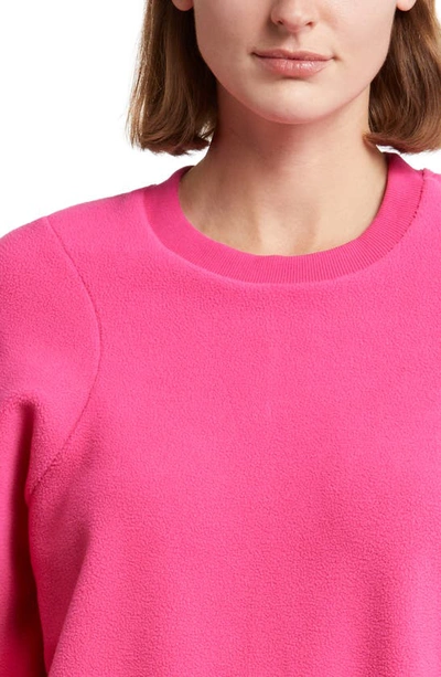Shop Sweaty Betty Compass Seam Detail Sweatshirt In Punk Pink