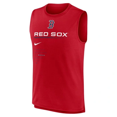 Shop Nike Red Boston Red Sox Exceed Performance Tank Top