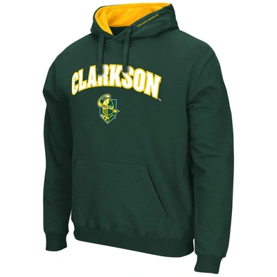 Shop Colosseum Green Clarkson Golden Knights Arch & Logo 3.0 Pullover Hoodie